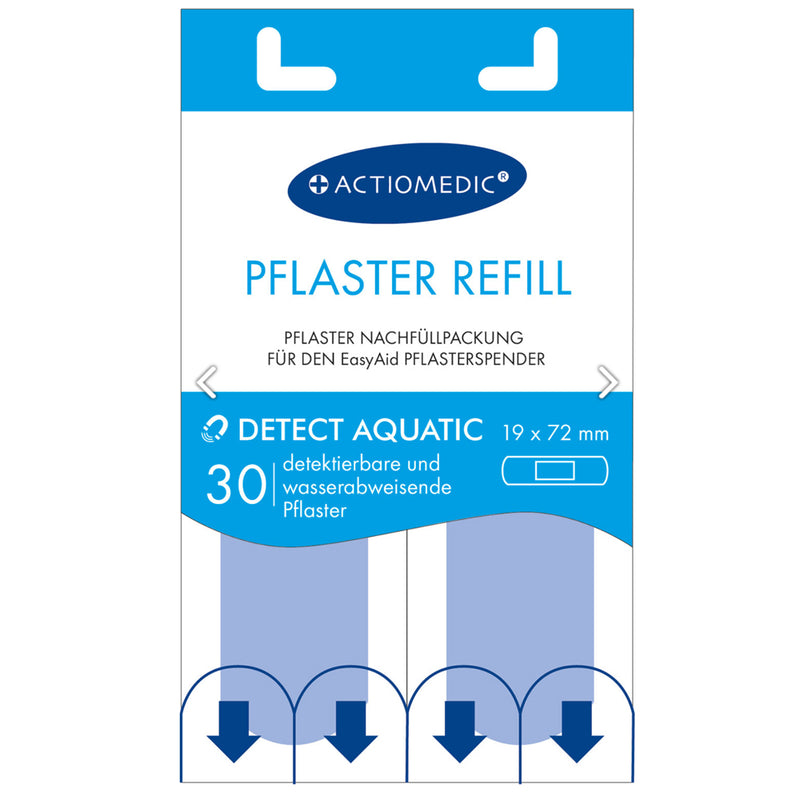 EasyAid Refill Strips 19x72mm DETECT/AQUATIC