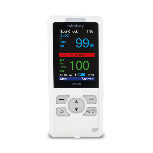 PM60 Handpulsoximeter mit Alarm + Trend