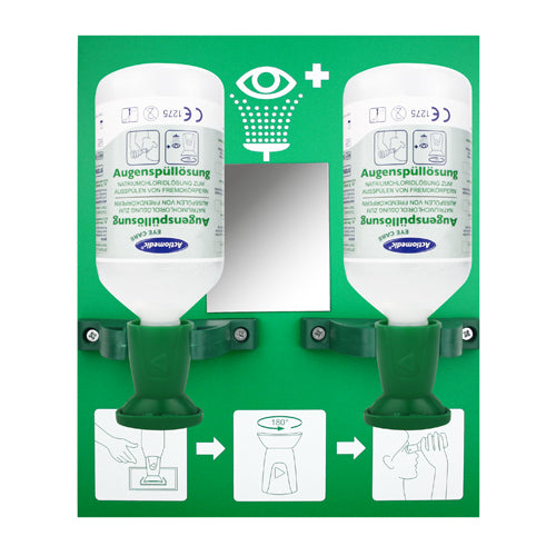 Augenspülstation DOUBLE 1 (2 x 500 ml NaCl)