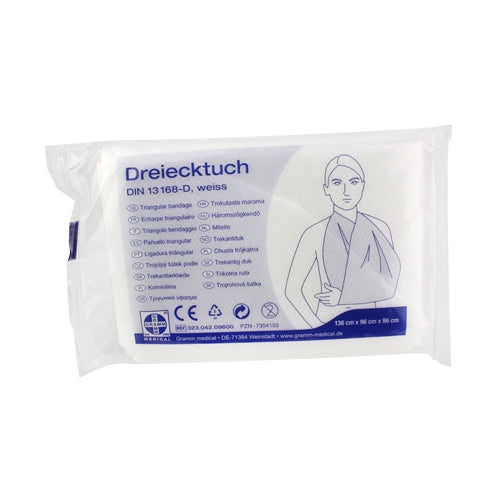 Dreiecktuch DIN 13168-D 136 x 96 x 96 mm