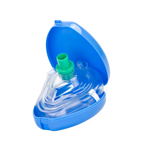 HERZmed Taschenbeatmungsmaske BLAU