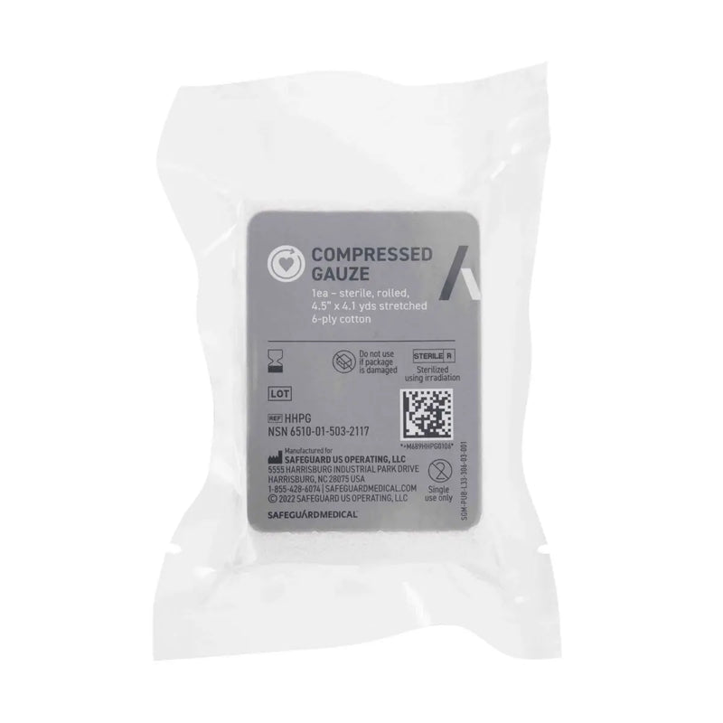 Compressed Gauze