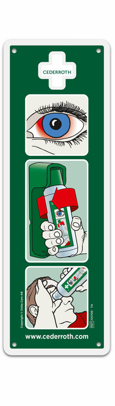 Cederroth Wandhalterung für Augendusche 500 ml