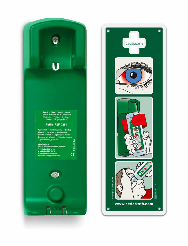 Cederroth Wandhalterung für Augendusche 500 ml