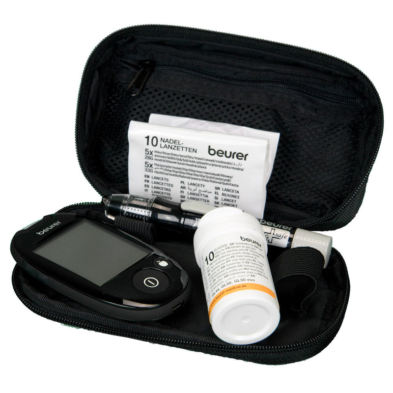 Beurer GL 44 mg/dl Blutzuckermessgerät schwarz