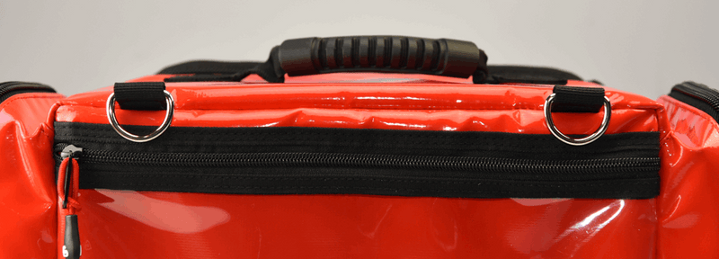 SET AED 3100 und FLEX Notfalltasche mit Zubehör