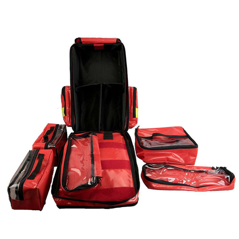 Notfallrucksack YELLOW LARGE RED PLANE