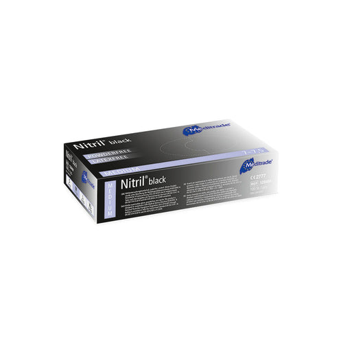Nitril® Black Handschuhe Gr. M, 100 Stk.