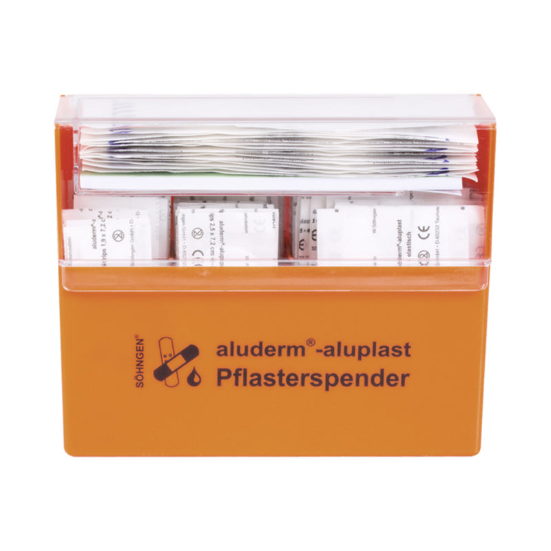 Pflasterspender aluderm-aluplast gefüllt