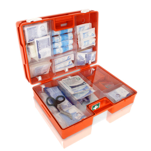 Erste Hilfe Koffer MULTI DIN 13169 orange