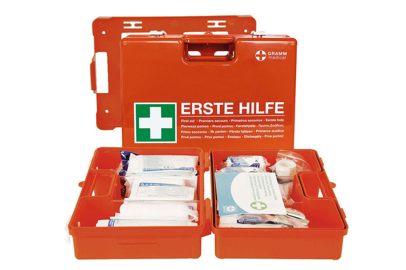 Erste Hilfe Koffer SAN, DIN 13157, orange