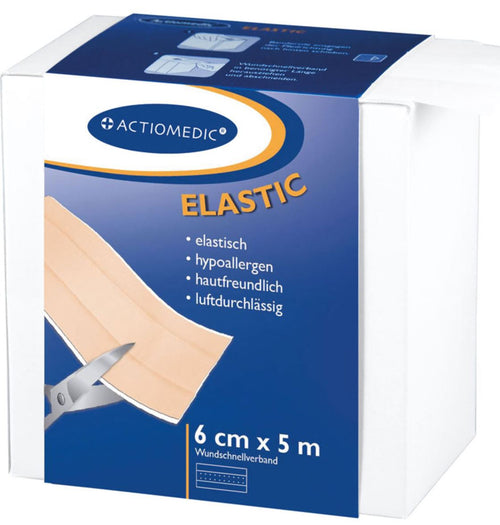 Wundschnellverband ELASTIC 6 cm x 5 m