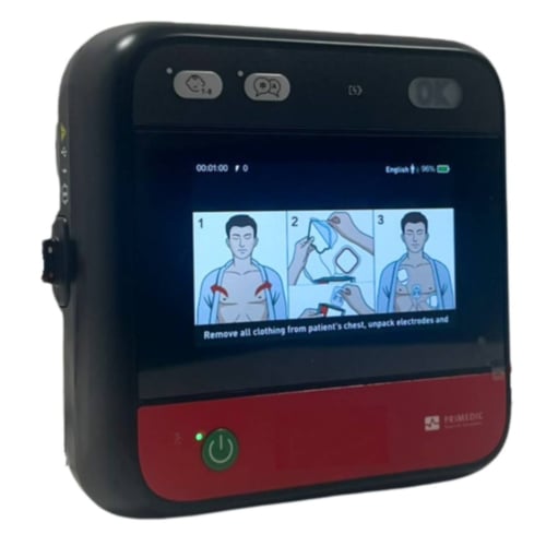 Primedic Heartsave myPAD Display Connected AED Vollautomat