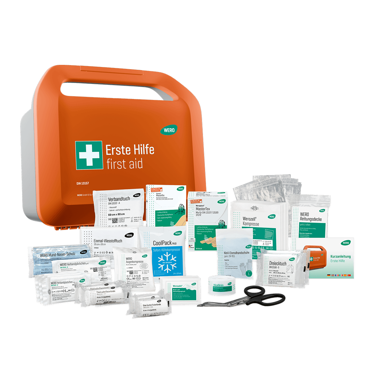 WERO Smart Case® klein - Erste-Hilfe-Koffer DIN 13157