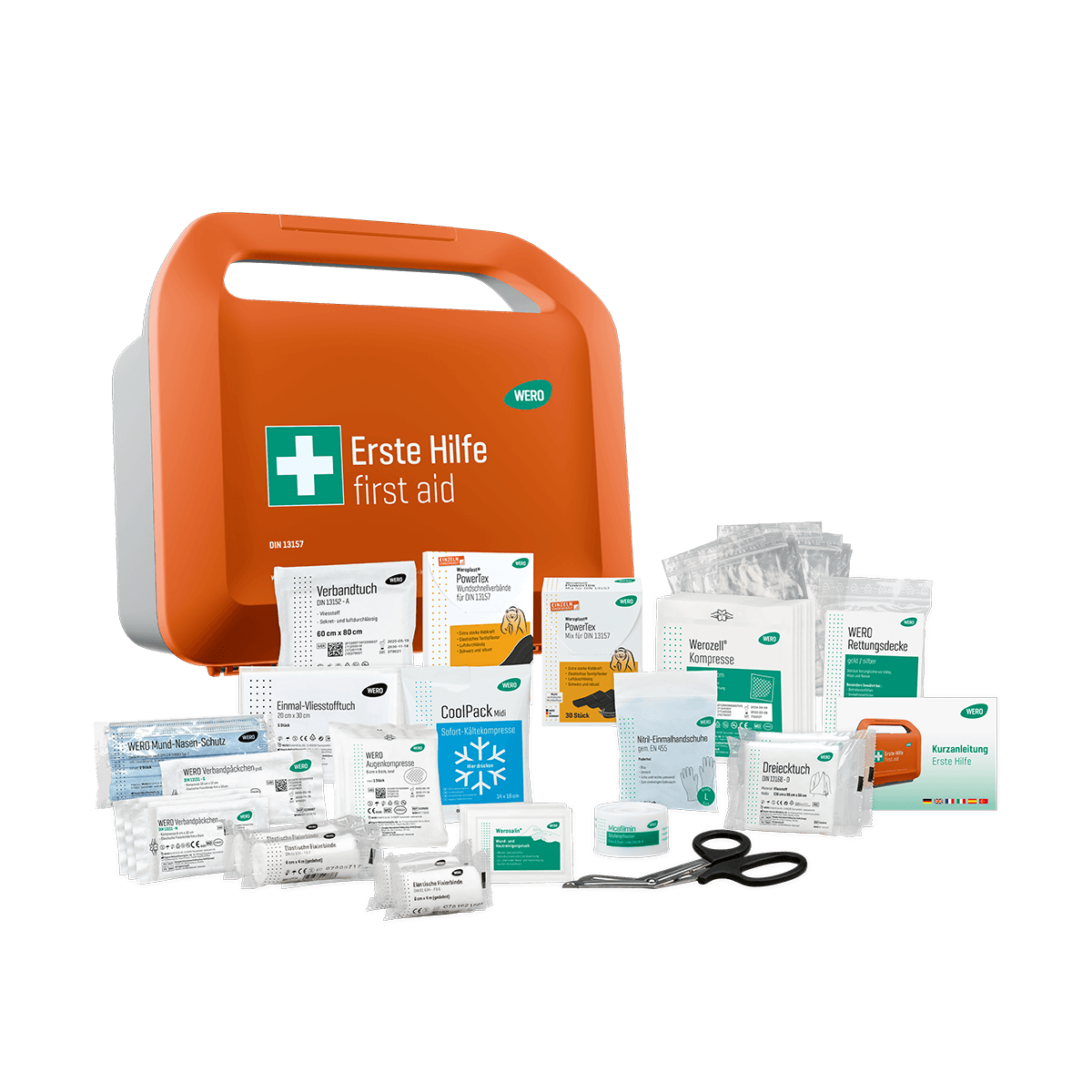 WERO Smart Case® klein - Erste-Hilfe-Koffer DIN 13157