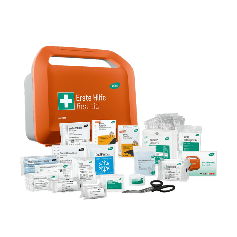 WERO Smart Case klein - Erste-Hilfe-Koffer DIN 13157