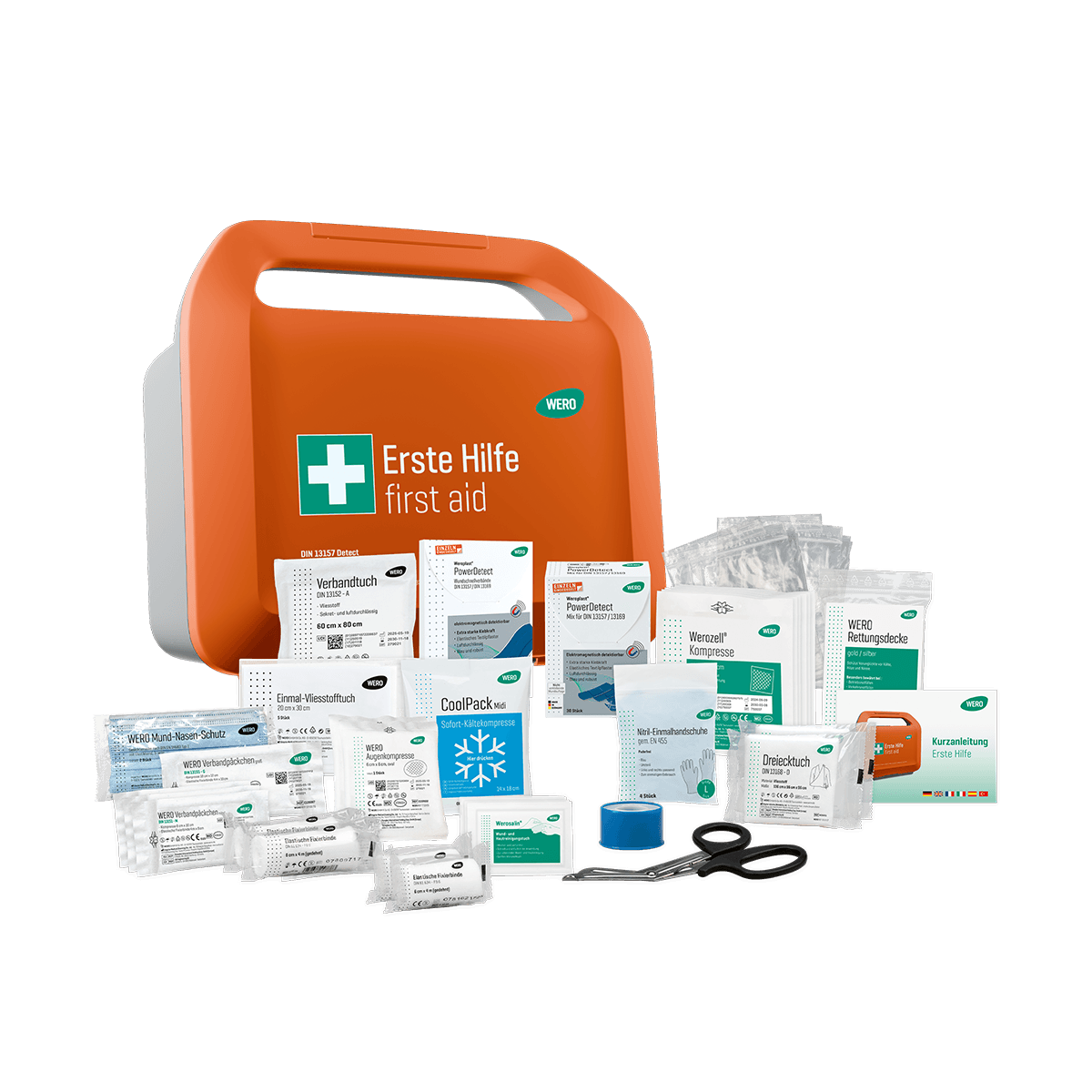 WERO Smart Case® klein - Erste-Hilfe-Koffer DIN 13157