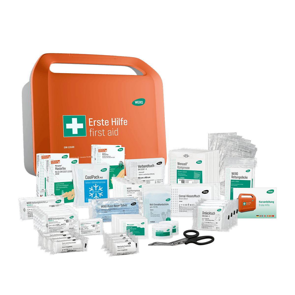 WERO Smart Case® groß - Erste-Hilfe-Koffer DIN 13169