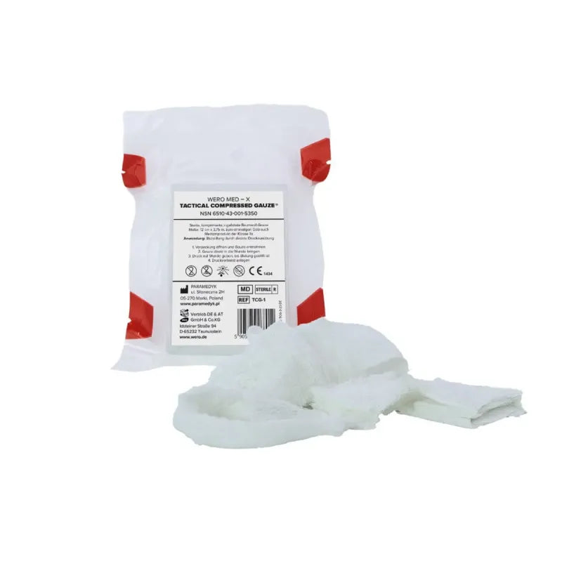 WERO MED-X Tactical Compressed Gauze