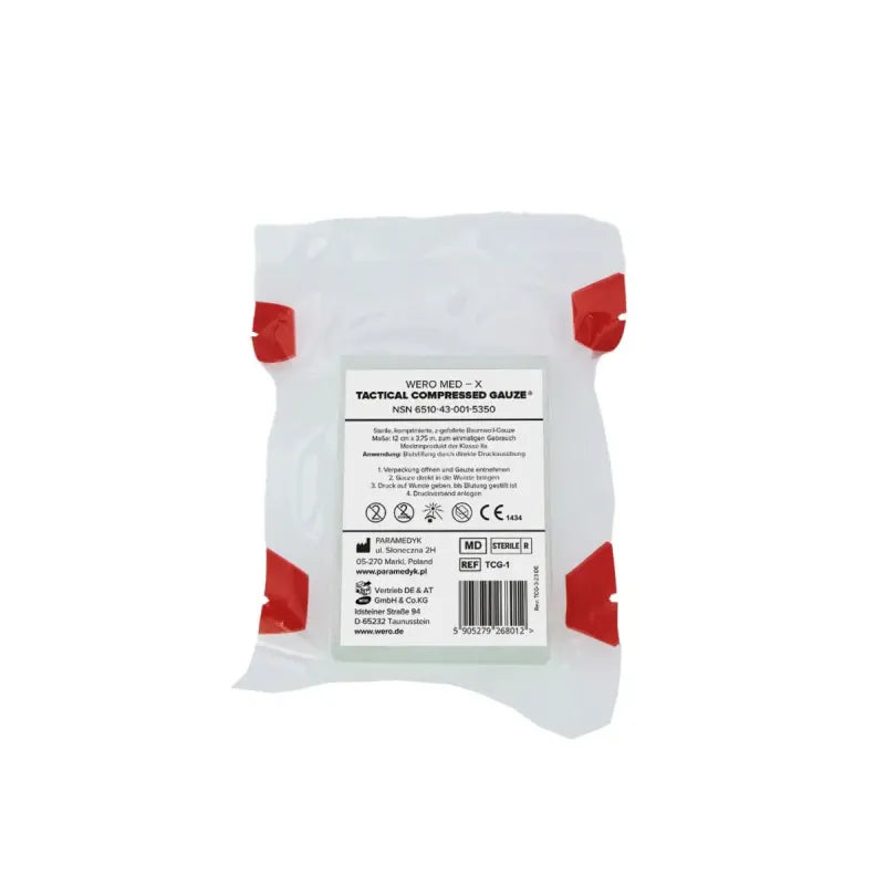 WERO MED-X Tactical Compressed Gauze