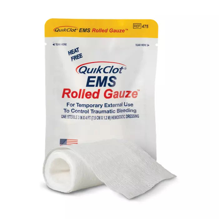 QuikClot EMS Rolled - Gauze, 120 cm