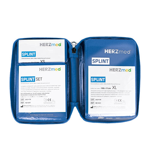 HERZmed SPLINT SET blau/grau