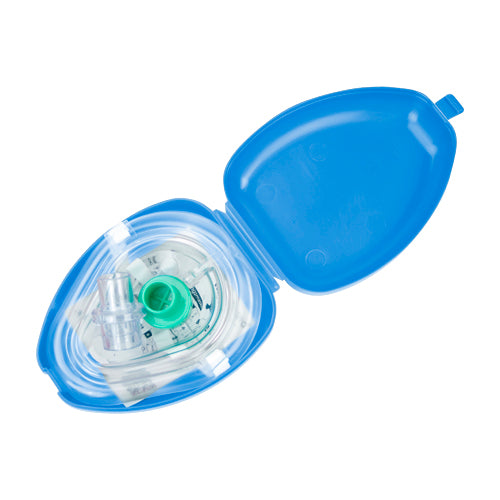 HERZmed Taschenbeatmungsmaske BLAU