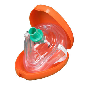 HERZmed Taschenbeatmungsmaske ORANGE
