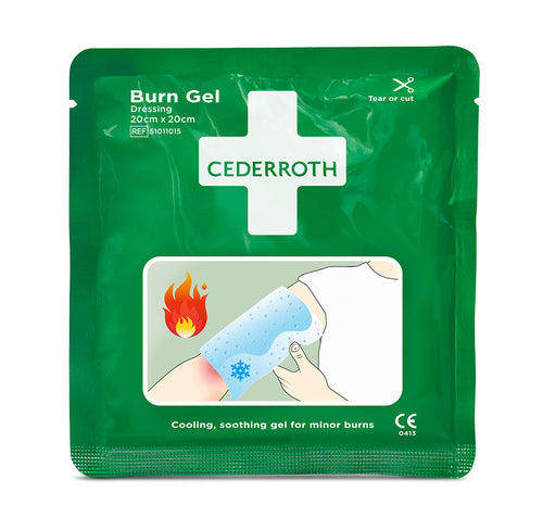 Cederroth Burn Gel Kompresse 20x20 cm