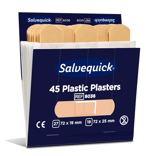 REFILL 6036 Salvequick wasserabweisende Pflaster
