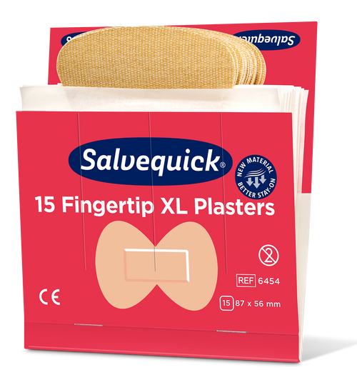 REFILL 6454 Salvequick Fingerkuppenpflaster
