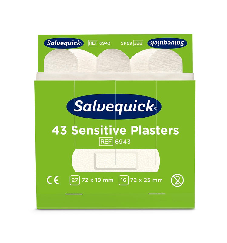REFILL 6943 Salvequick Sensitive Pflaster