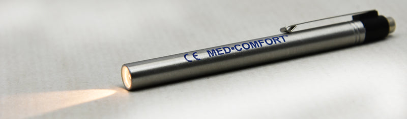 Diagnostikleuchte Deluxe, Stahl gebürstet