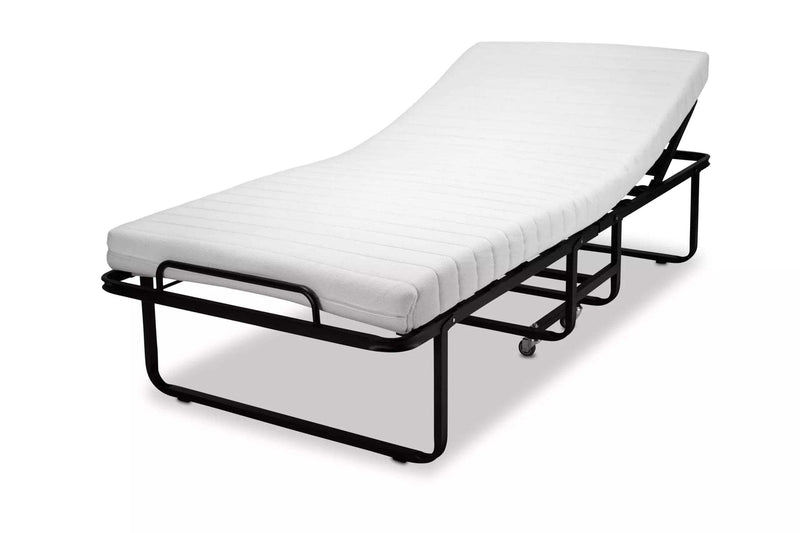 Klappbett mit verstellbarem Kopfteil Gästebett 90x200 cm