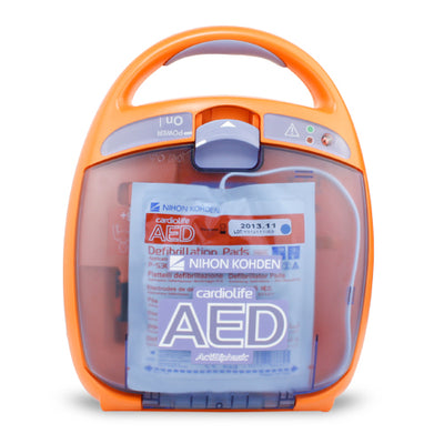 AED 2150 Defibrillator mit Display (Illustration)