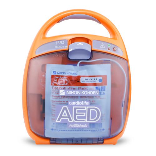 AED 2150 Defibrillator mit Display (Illustration)