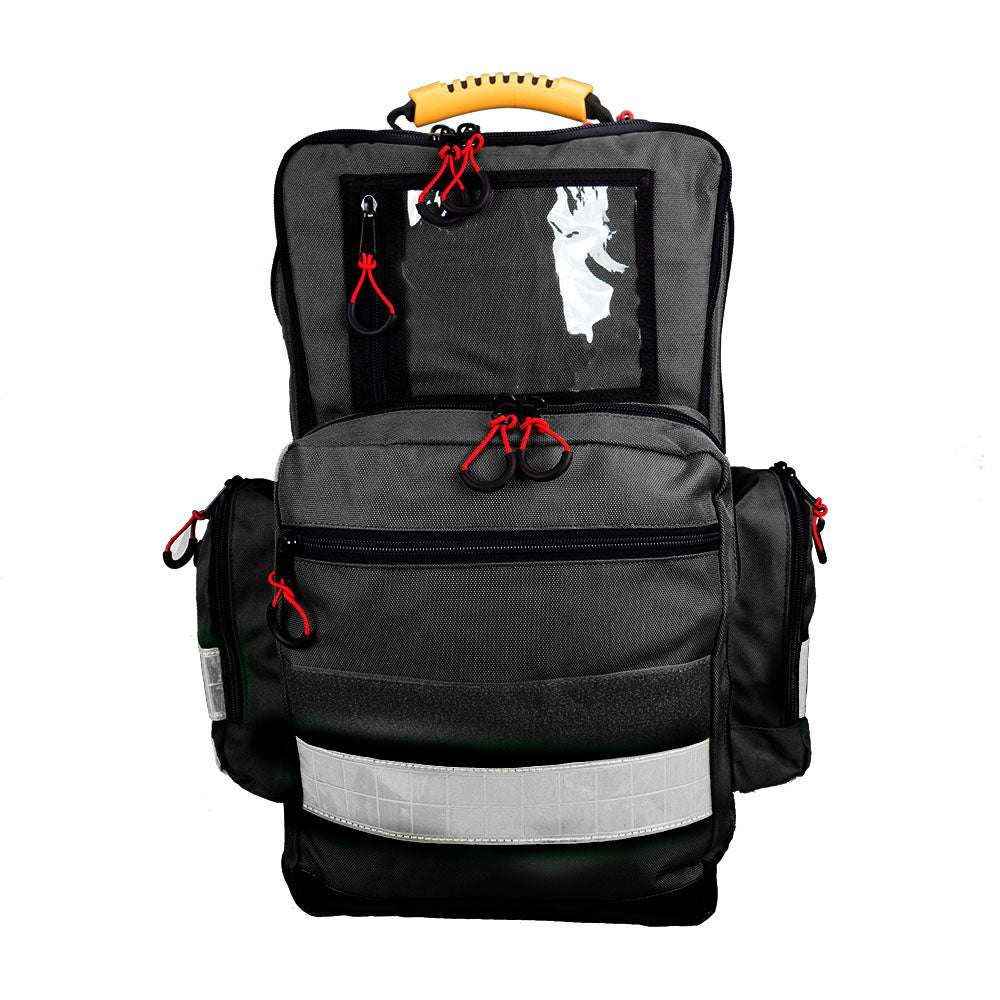 Notfallrucksack WHITE LARGE BLACK