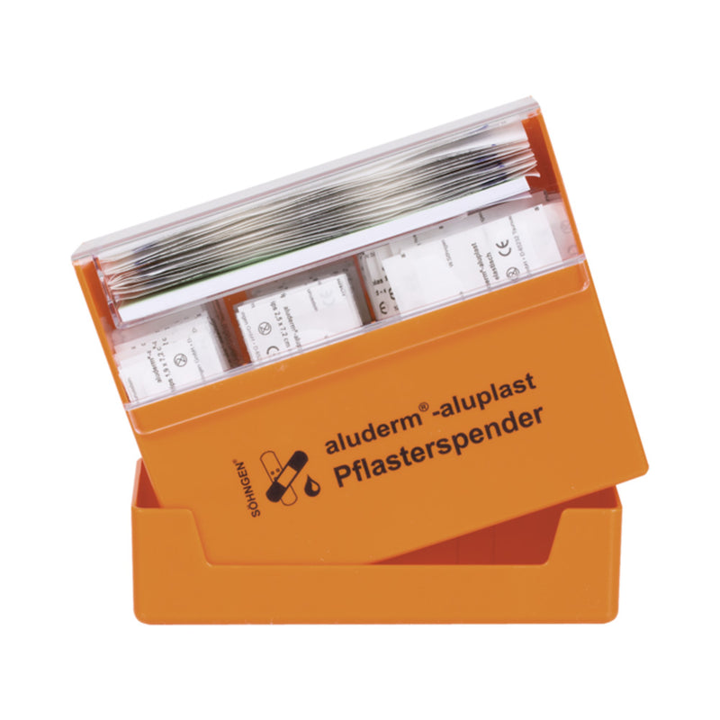 Pflasterspender aluderm-aluplast gefüllt