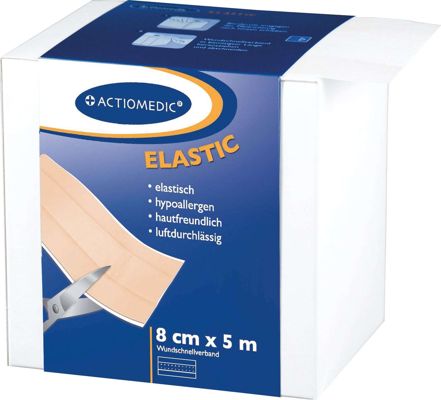 Wundschnellverband ELASTIC 8 cm x 5 m