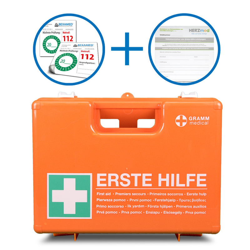 Erste-Hilfe-Koffer DIN 13157 orange