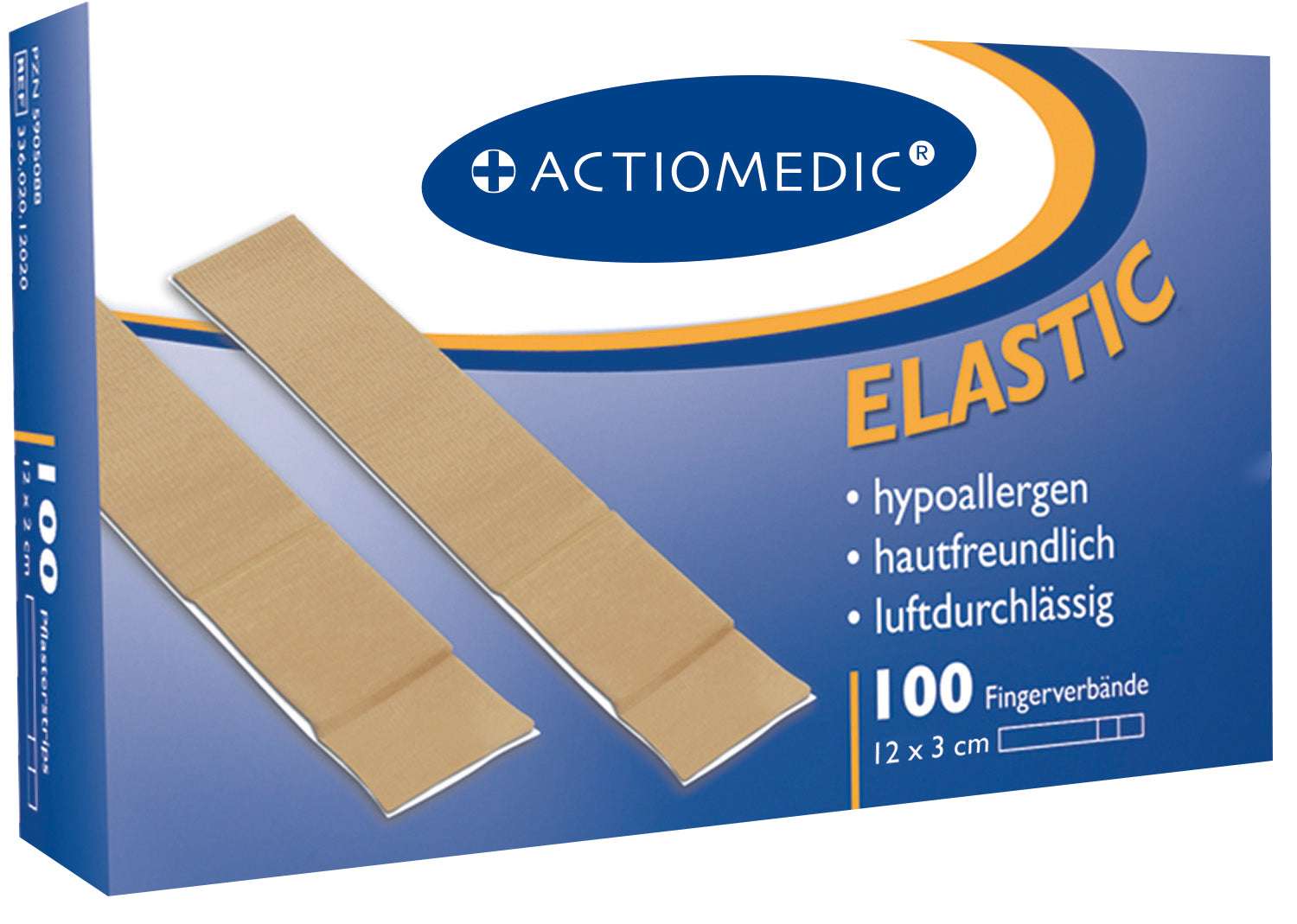 Fingerverbände ELASTIC 12 x 3 cm, VE = 100 Stück