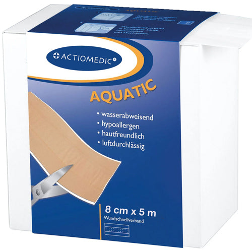 Wundschnellverband AQUATIC 8 cm x 5 m