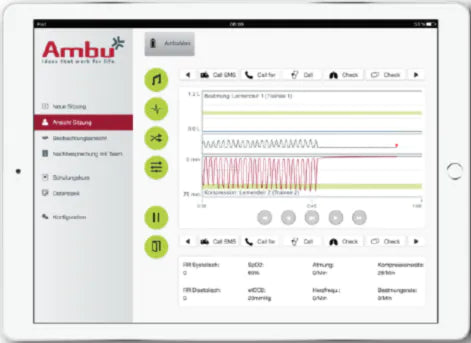 Ambu Man Defib Wireless