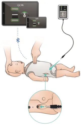 Laerdal Little Baby QCPR - dunkelhäutig