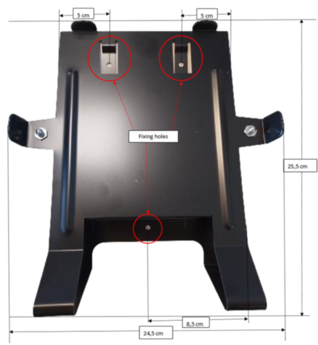 Zoll AED Plus Wandhalter