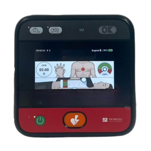 Primedic Heartsave myPAD Display Connected AED Halbautomat