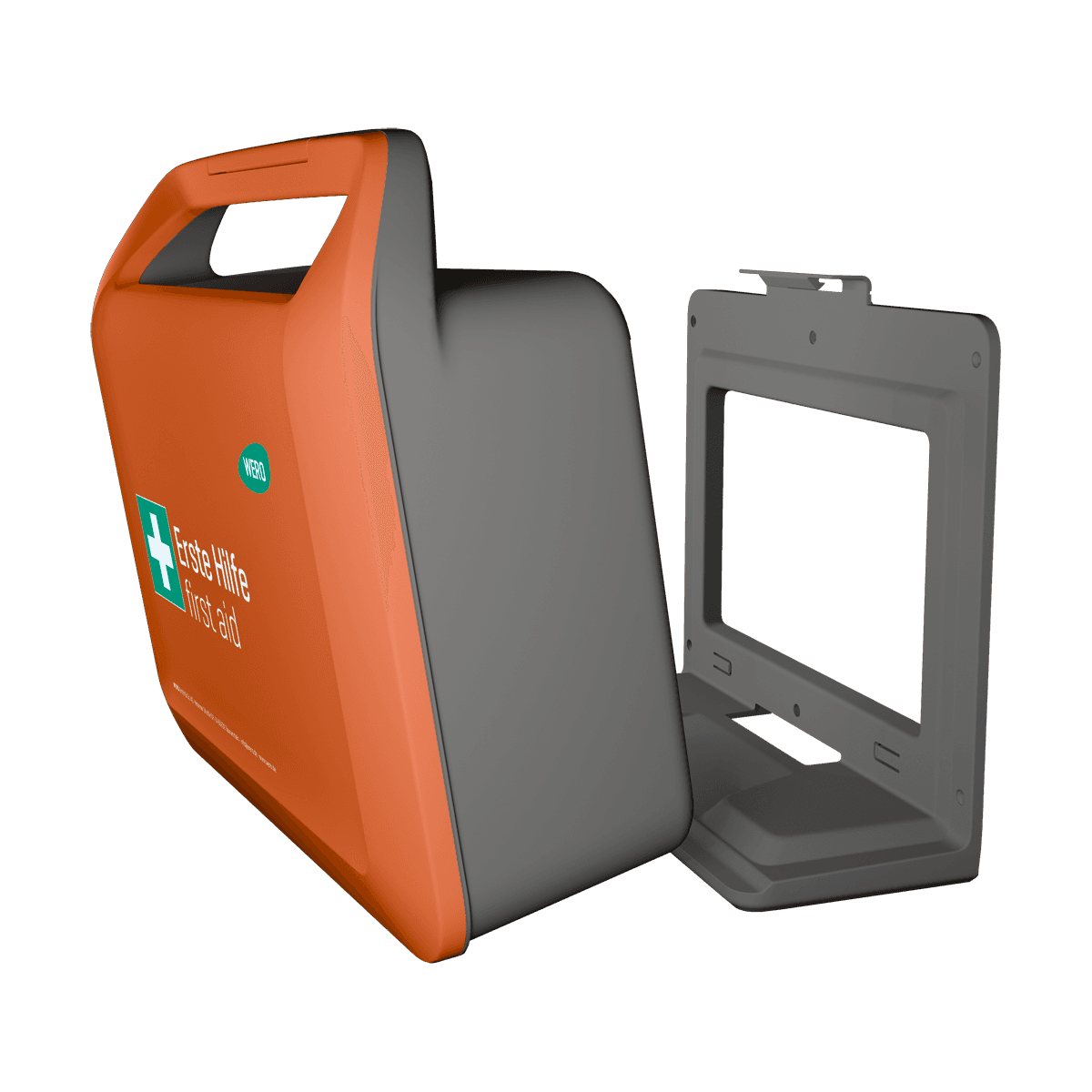 WERO Smart Case GROSS Allround Plus – Erste-Hilfe-Koffer nach DIN 13169, erweitert, detektierbar