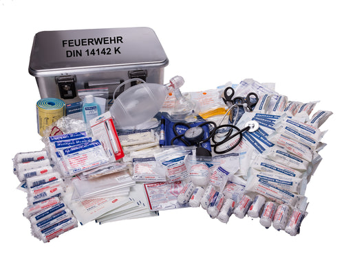 Zarges Box mit Füllung FEUERWEHR inkl. DIN 14142
